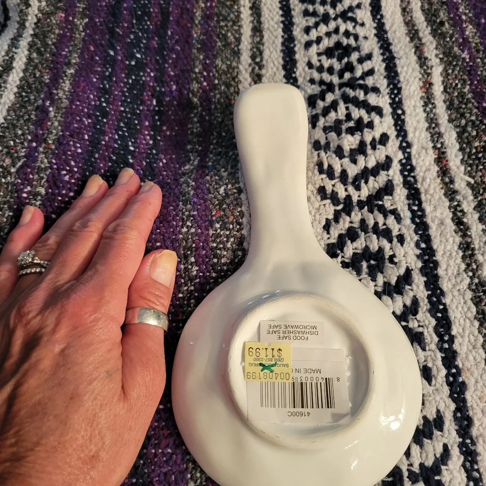 Pumpkin themed spoon rest